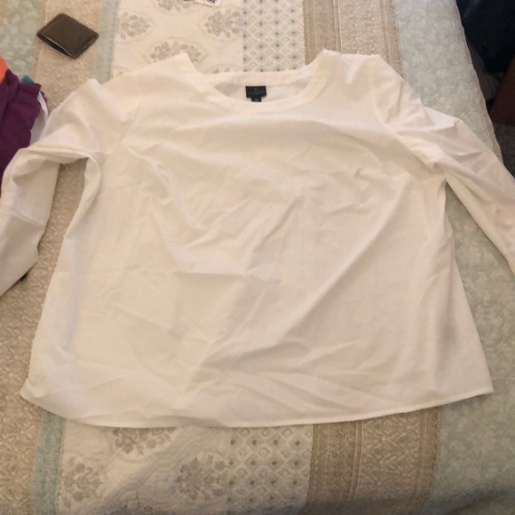White Long Sleeve Shirt - Picture 2 of 2